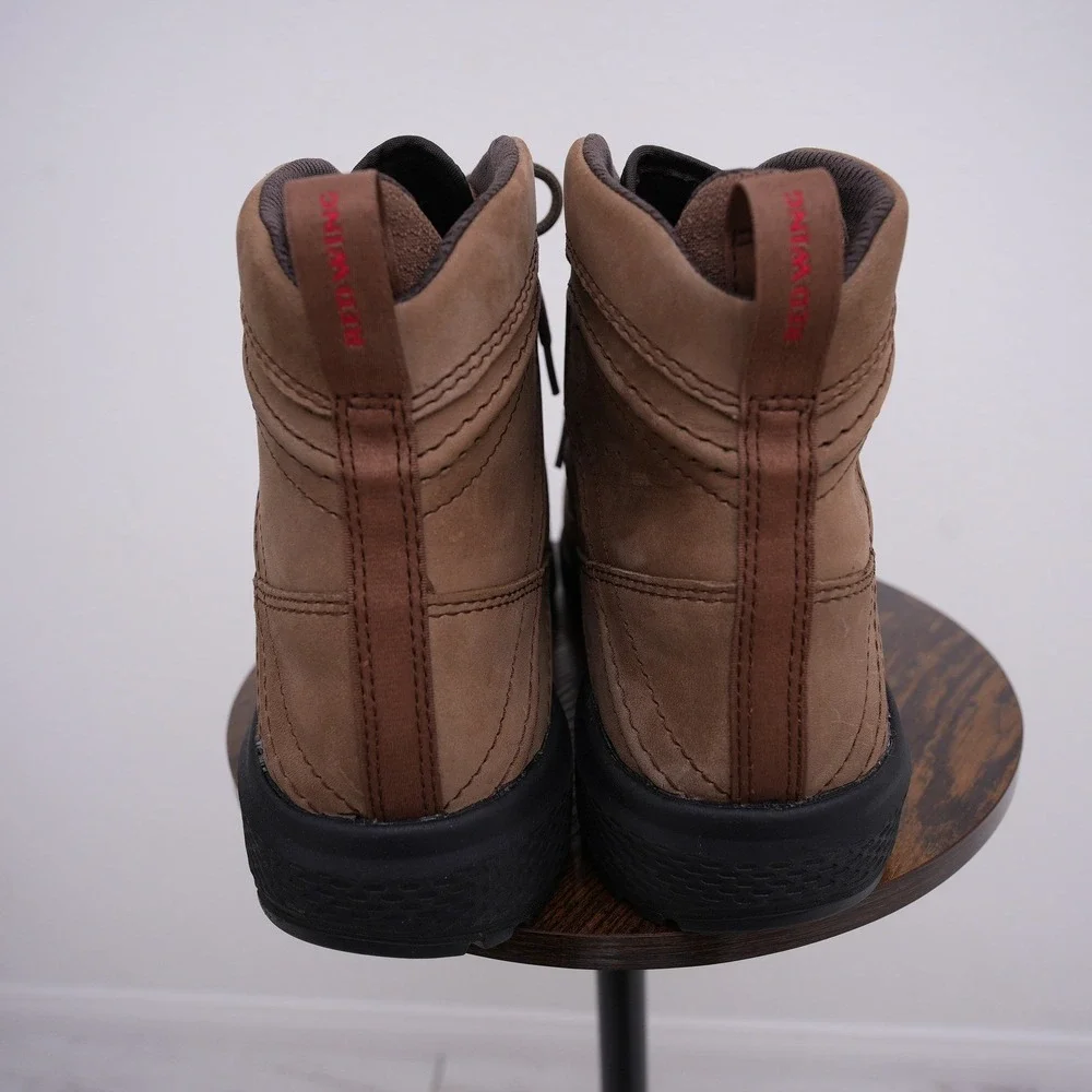 Red Wing 2454‎ Men Waterproof Aluminum Toe Work Boots Brown Leather 13 E2 Wide